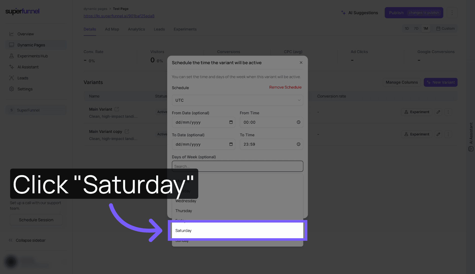Select Saturday